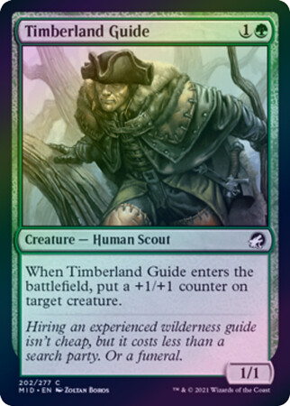Timberland Guide 202/277 - Foil
Innistrad: Midnight Hunt Foil Singles