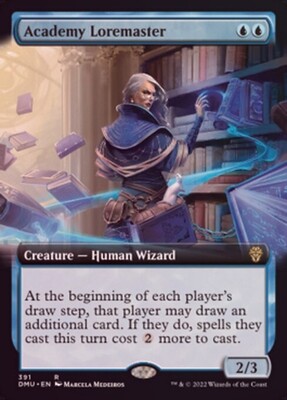 Academy Loremaster 391 - Extended Art - Foil
Dominaria United Collector Booster Foil Singles