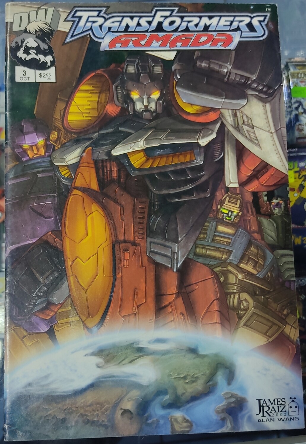 Transformers Armada Issue 3 IDW Comics Ingles