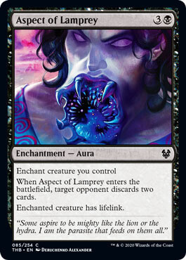 Aspect of Lamprey 085/254 Theros: Beyond Death Singles (Español)