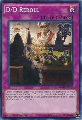 D/D Reroll - SDPD-EN032 - Common 1st Edition Structure Deck: Pendulum Domination Singles