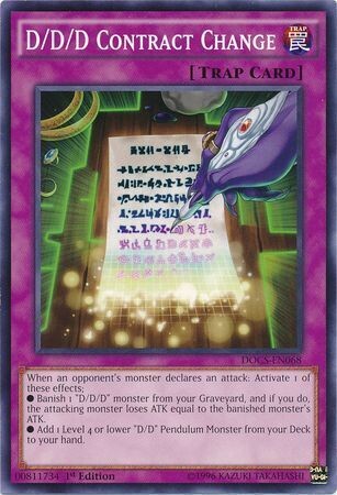 D/D/D Contract Change - DOCS-EN068 - Common 1st Edition
Dimension of Chaos 1st Edition Singles