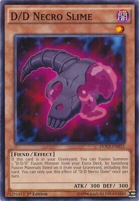 D/D Necro Slime - DOCS-EN012 - Common 1st Edition Dimension of Chaos 1st Edition Singles