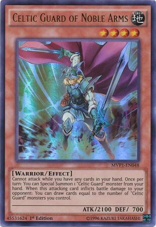 Celtic Guard of Noble Arms - MVP1-EN048 - Ultra Rare 1st Edition
The Dark Side of Dimensions 1st Edition Singles