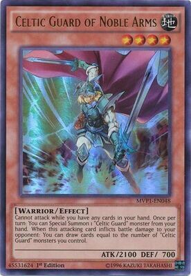 Celtic Guard of Noble Arms - MVP1-EN048 - Ultra Rare 1st Edition
The Dark Side of Dimensions 1st Edition Singles