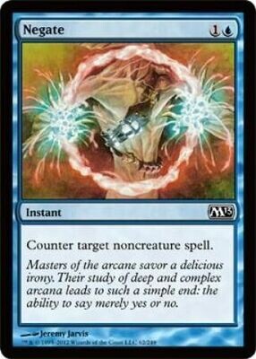 Negate Magic 62/249 - 2013 (M13) Singles