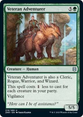 Veteran Adventurer 218/280 - Zendikar Rising Singles (Español)