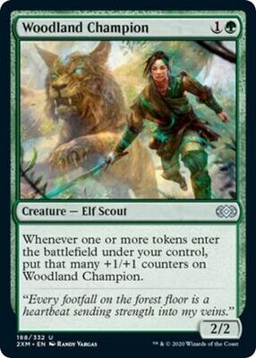 Woodland Champion 188/332
Double Masters Singles