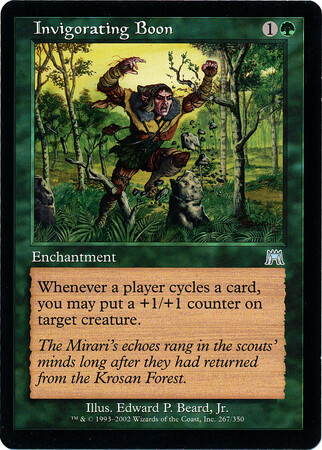 Invigorating Boon
Onslaught Singles (Español)