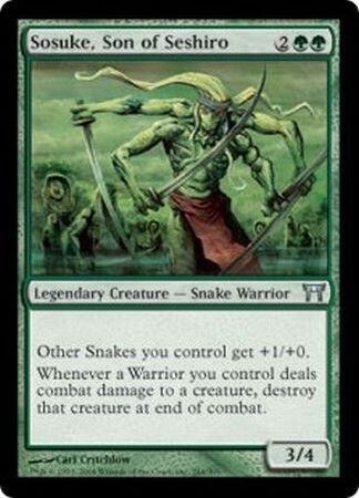 Sosuke, Son of Seshiro 244/306 - Champions of Kamigawa Singles (Español)