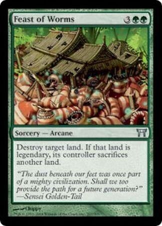 Feast of Worms Champions of Kamigawa Singles