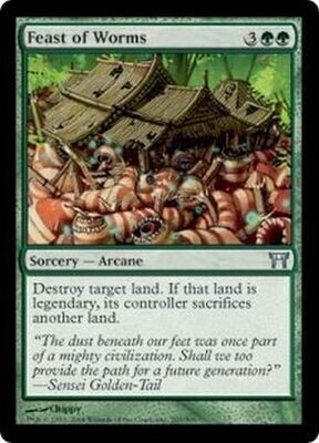 Feast of Worms Champions of Kamigawa Singles