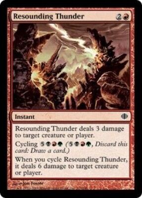 Resounding Thunder Shards of Alara Singles