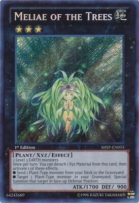 Meliae of the Trees - SHSP-EN055 - Secret Rare 1st Edition
Shadow Specters 1st Edition Singles