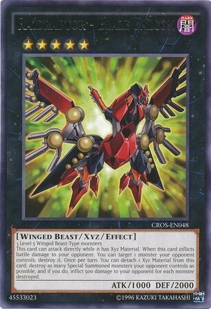 Raidraptor - Blaze Falcon - CROS-EN048 - Rare Unlimited Crossed Souls Unlimited Singles