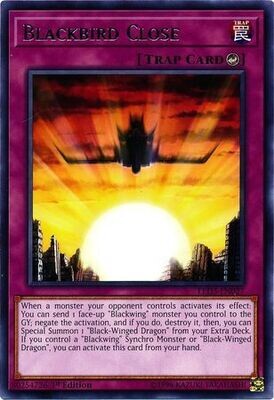 Blackbird Close - LED3-EN027 - Rare 1st Edition Legendary Duelists: White Dragon Abyss Singles