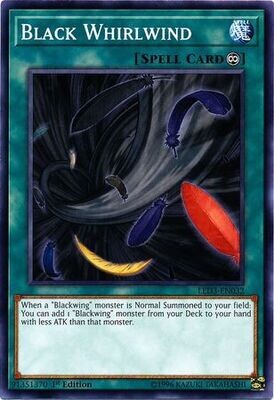 Black Whirlwind - LED3-EN032 - Common 1st Edition Legendary Duelists: White Dragon Abyss Singles