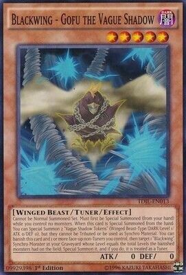Blackwing - Gofu the Vague Shadow - TDIL-EN013 - Common 1st Edition The Dark Illusion 1st Edition Singles