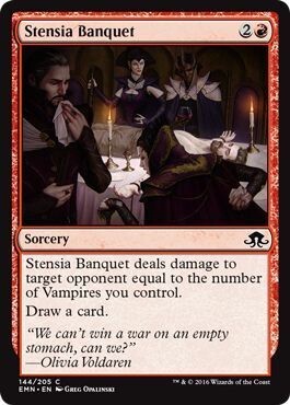 Stensia Banquet 144/205
Eldritch Moon Singles