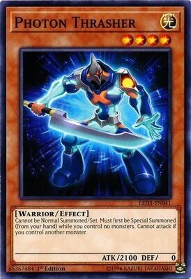 Photon Thrasher - LED3-EN041 - Common 1st Edition Legendary Duelists: White Dragon Abyss Singles