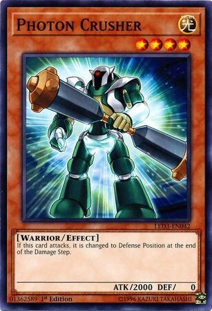 Photon Crusher - LED3-EN042 - Common 1st Edition
Legendary Duelists: White Dragon Abyss Singles