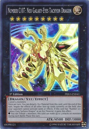 Number C107: Neo Galaxy-Eyes Tachyon Dragon - PRIO-EN041 - Super Rare 1st Edition
Primal Origin 1st Edition Singles
