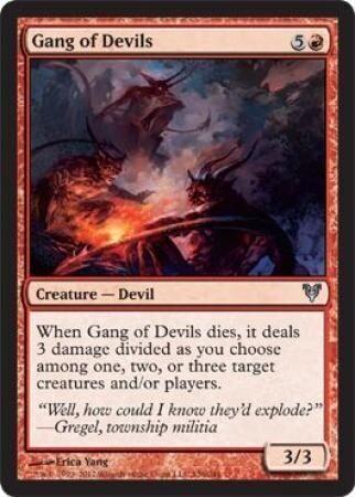 Gang of Devils 136/244 - Avacyn Restored Singles (Español)