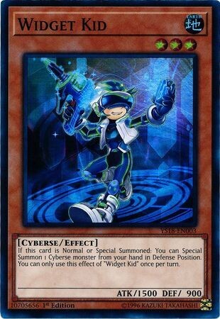 Widget Kid - YS18-EN003 - Super Rare 1st Edition Starter Deck: Codebreaker Singles (espanol)