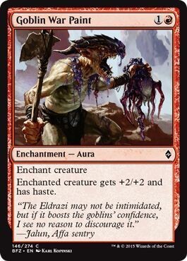 Goblin War Paint 146/274 - Battle for Zendikar Singles