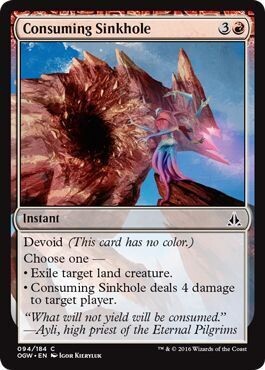 Consuming Sinkhole 094/184 - Oath of the Gatewatch Singles