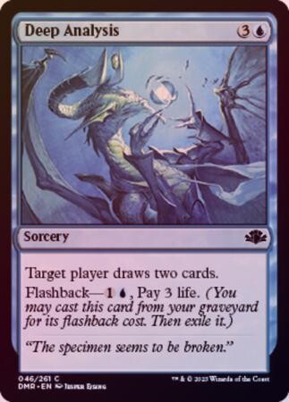 Deep Analysis 046/261 - Foil Dominaria Remastered Foil Singles