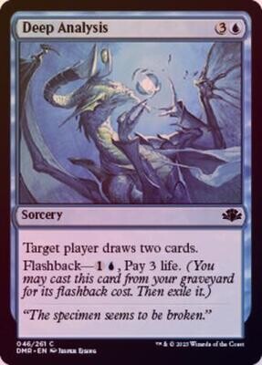 Deep Analysis 046/261 - Foil Dominaria Remastered Foil Singles