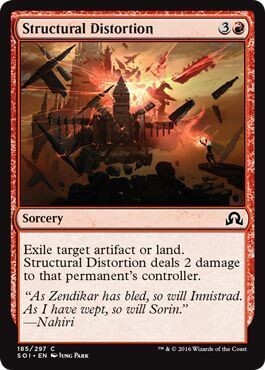 Structural Distortion 185/297 - Shadows over Innistrad Singles  (Español)