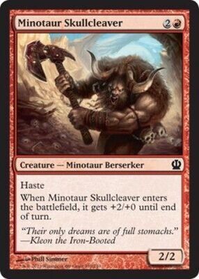 Minotaur Skullcleaver 130/249 - Theros Singles