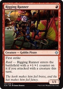 Rigging Runner 157/279 Ixalan Singles