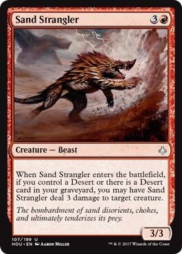 Sand Strangler 107/199 Hour of Devastation Singles (espanol)