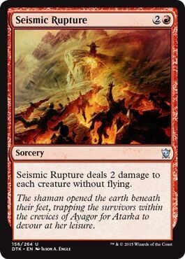 Seismic Rupture 156/264 Dragons of Tarkir Singles