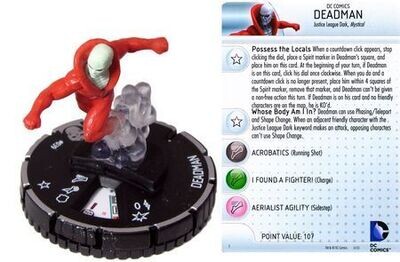 Deadman #039 Justice League: Trinity War Booster Set DC HeroClix
Justice League: Trinity War Booster Set Singles Sin Tarjeta