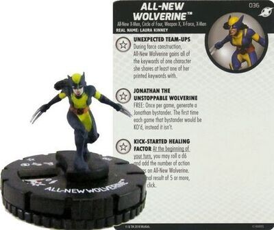 All-New Wolverine #036 X-men Xavier&#39;s School Marvel Heroclix
Marvel: X-Men Xavier&#39;s School Singles Sin Tarjeta