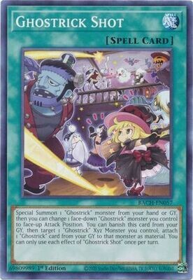 Ghostrick Shot - BACH-EN057 - Common 1st Edition Battle of Chaos 1st Edition Singles
