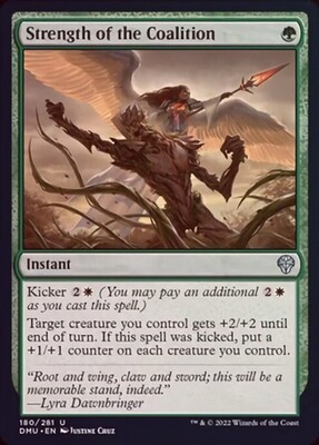 Strength of the Coalition 180/281 - Foil
Dominaria United Foil Singles