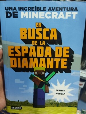 TS En Busca de la Espada de Diamante Libro Minecraft Espanol