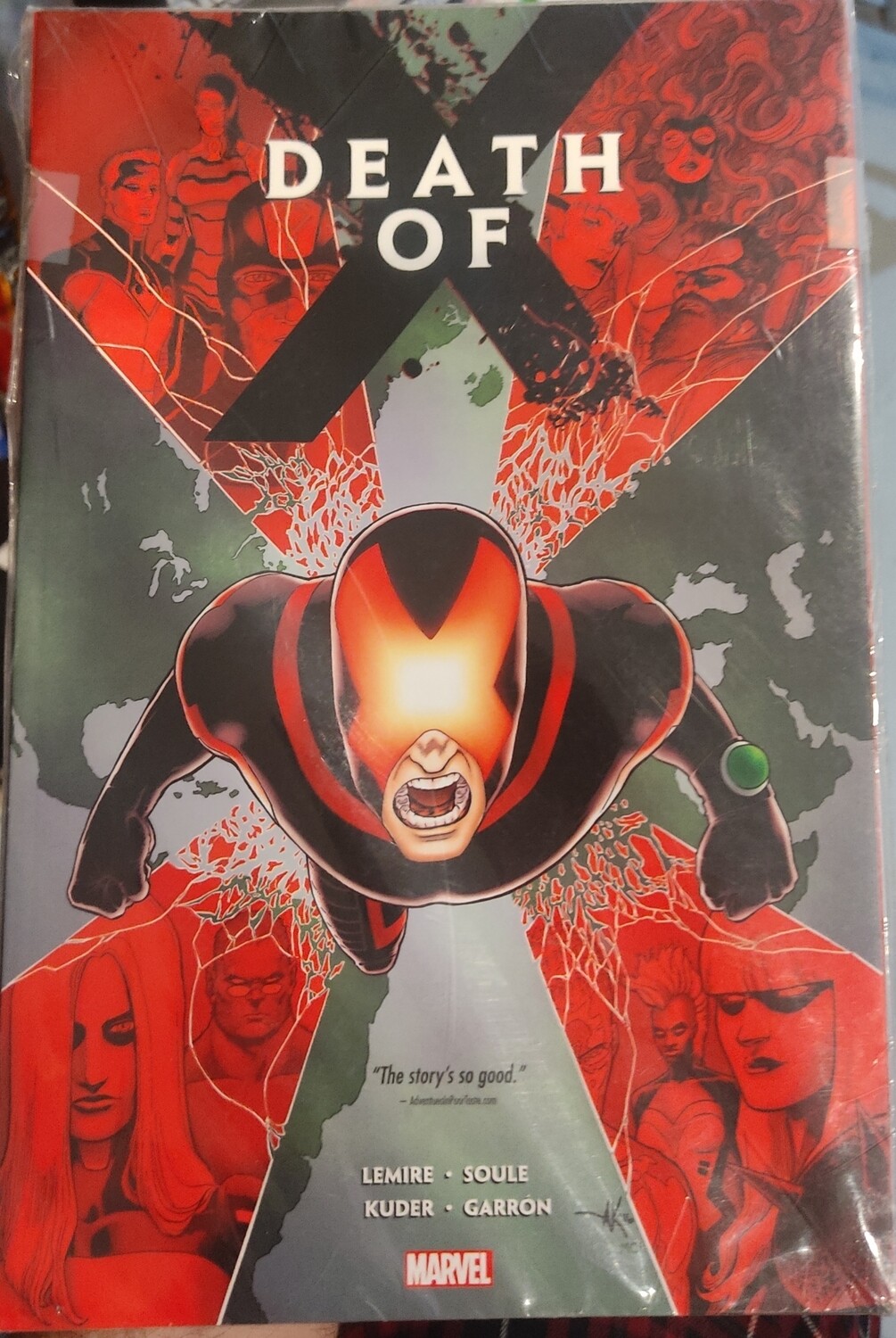 BAC4 Death of X Comic TP Marvel Comics Ingles