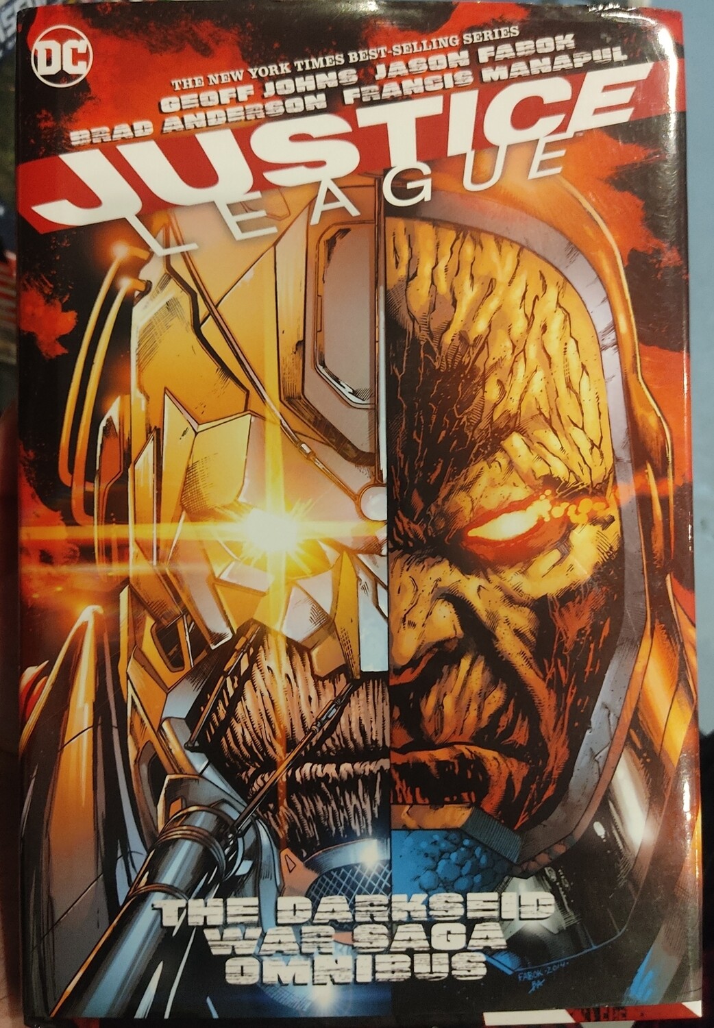 TS1 Justice League The Darkseid War Saga Omnibus Tapa Dura DC Comics Ingles