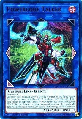 Powercode Talker - SDPL-EN040 - Ultra Rare 1st Edition Structure Deck: Powercode Link 1st Edition Singles