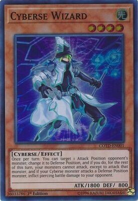 Cyberse Wizard - COTD-EN001 - Super Rare 1st Edition Code of the Duelist 1st Edition Singles (Espanol)