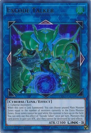 Excode Talker - EXFO-EN038 - Ultra Rare 1st Edition Extreme Force [EXFO] 1st Edition Singles