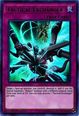 Tactical Exchanger - DUPO-EN026 - Ultra Rare 1st Edition
Duel Power 1st Edition Singles (Espanol)