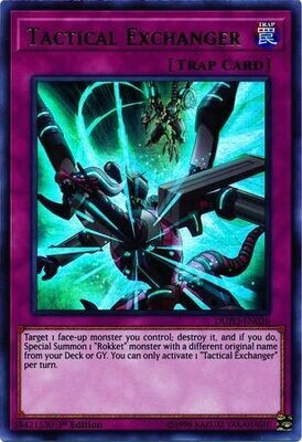 Tactical Exchanger - DUPO-EN026 - Ultra Rare 1st Edition
Duel Power 1st Edition Singles (Espanol)
