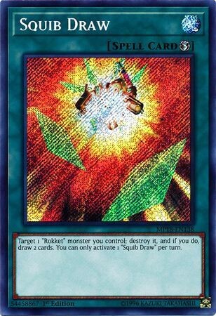 Squib Draw - MP18-EN138 - Secret Rare 1st Edition 2018 Mega-Tins Singles